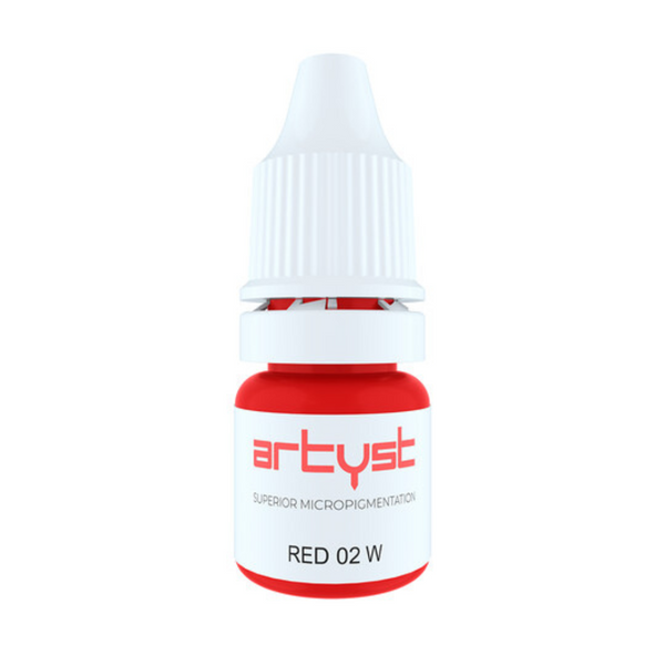 ARTYST, PIGMENT DO PMU, CZERWONY 02 W, 10 ML