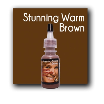 CUSTOM COSMETIC COLORS, PIGMENT, STUNNING WARM BROWN